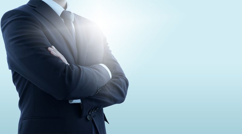 Business professional silhouette in suit to support Unity CEO article