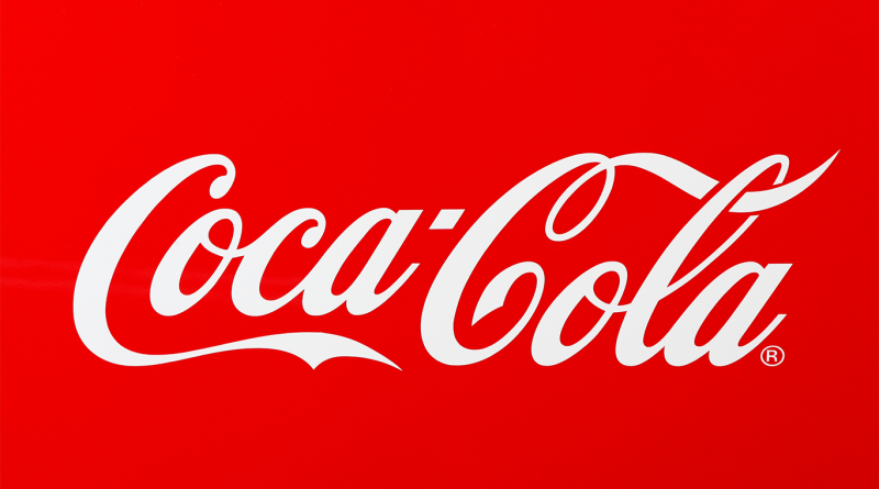 Image of the Coca Cola logo on a red background to support Coca Cola CEO article