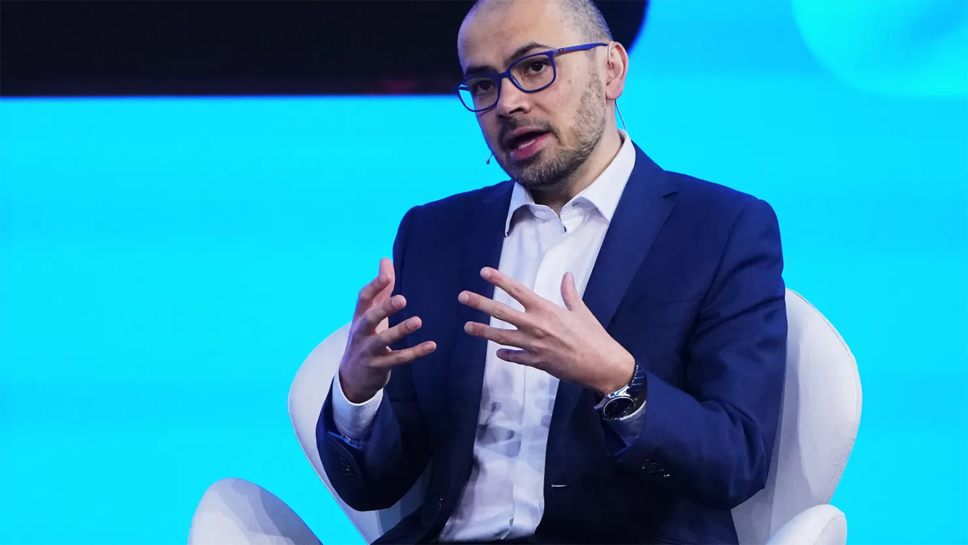 DeepMind CEO discussing AI
