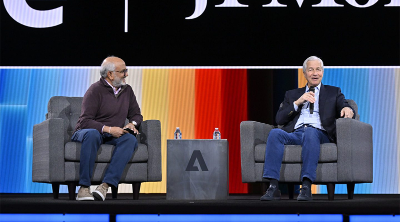 JPMorgan Chase CEO speaking at Adobe Summit