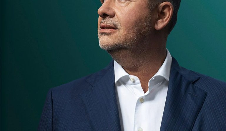 Headshot of Samir Mane, Albania's first billionaire