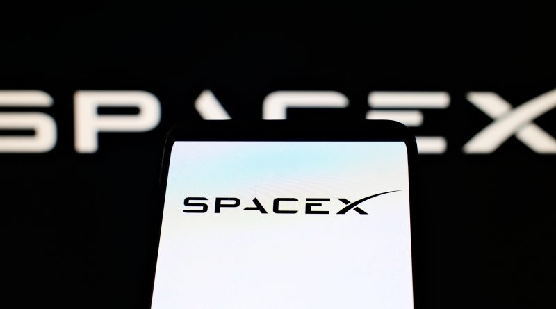 SpaceX logo representing the company's investment in AI coding platform Cursor.