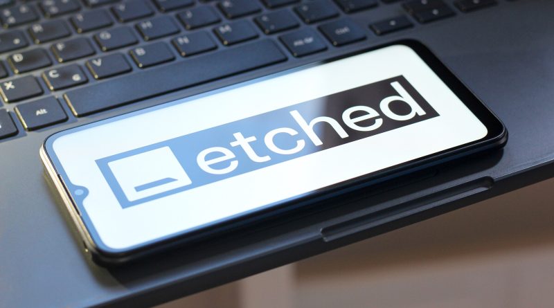 Etched AI chip hardware as the startup reaches a $21 billion valuation