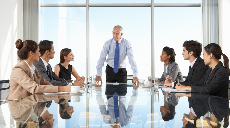 Diverse Group of Businesspeople, Lawyers, Executives and Members of the Board of Directors