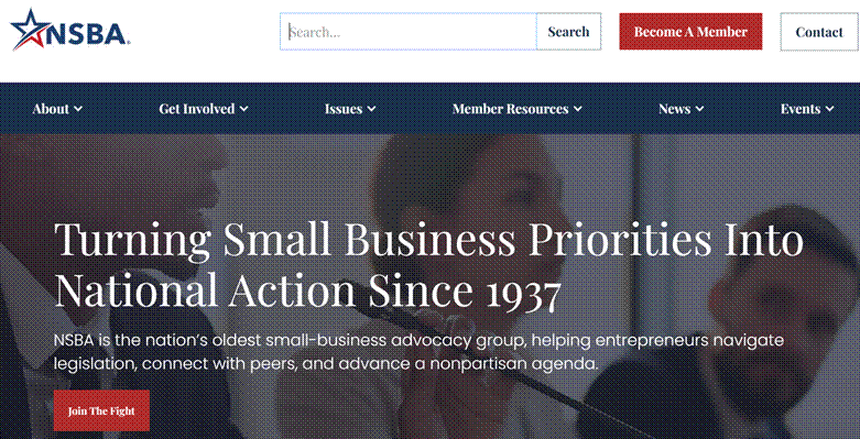 National Small Business Association website