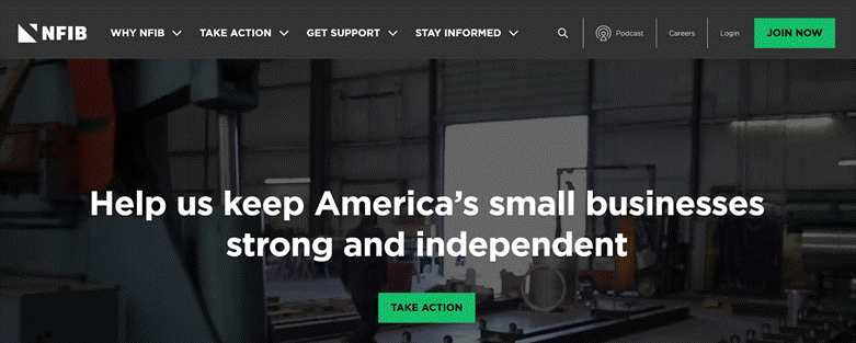 National Federation of Independent Business website